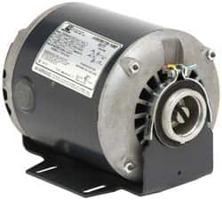 US Motors - 1/2 hp, ODP Enclosure, Auto Thermal Protection, 1,725 RPM, 120/240 Volt, 60/50 Hz, Single Phase Split Phase Motor - Size 48 Frame, Cradle Mount, 1 Speed, Sleeve Bearings, 7.5/3.6 Full Load Amps, B Class Insulation, Reversible - Caliber Tooling