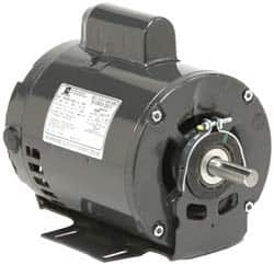 US Motors - 1/2 hp, ODP Enclosure, Auto Thermal Protection, 1,725 RPM, 115/208-230 Volt, 60 Hz, Industrial Electric AC/DC Motor - Size 56 Frame, Resilient Mount, 1 Speed, Sleeve Bearings, A Class Insulation, Reversible - Caliber Tooling