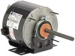 US Motors - 1/2 hp, ODP Enclosure, Auto Thermal Protection, 1,075 RPM, 230 Volt, 60 Hz, Single Phase Permanent Split Capacitor (PSC) Motor - Size 48Z Frame, Cradle Mount, 1 Speed, Sleeve Bearings, 3.1 Full Load Amps, B Class Insulation, Reversible - Caliber Tooling