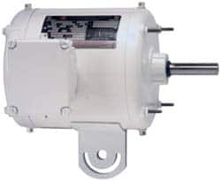 US Motors - 1/3 hp, TEAO Enclosure, Auto Thermal Protection, 1,700 RPM, 115/230 Volt, 60 Hz, Single Phase Permanent Split Capacitor (PSC) Motor - Size 56YZ Frame, Yoke Mount, 1 Speed, Ball Bearings, 4.4/2.2 Full Load Amps, F Class Insulation, Reversible - Caliber Tooling