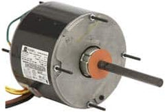 US Motors - 1/3 hp, TEAO Enclosure, Auto Thermal Protection, 1,075 RPM, 208-230 Volt, 60 Hz, Single Phase Permanent Split Capacitor (PSC) Motor - Size 48Y Frame, Stud Mount, 2 Speed, Sleeve Bearings, 2.2 Full Load Amps, B Class Insulation, Reversible - Caliber Tooling