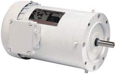 US Motors - 1.5 hp, TENV Enclosure, No Thermal Protection, 3,450 RPM, 208-230/460 Volt, 60 Hz, Three Phase Standard Efficient Motor - Size 56 Frame, C-Face Mount, 1 Speed, Ball Bearings, 4.7-4.6/2.3 Full Load Amps, F Class Insulation, CCW Lead End - Caliber Tooling