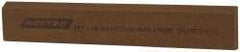 Norton - 6" Long x 1" Wide x 1/4" Thick, Aluminum Oxide Sharpening Stone - Rectangle, Medium Grade - Caliber Tooling