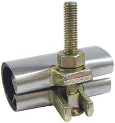 B&K Mueller - 1-1/4" Pipe Single Bolt 3" Repair Clamp - For Providing Strong Positive Seal In Repairing Leaking Pipes - Caliber Tooling