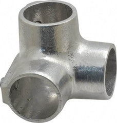 Hollaender - 1" Pipe, Side Outlet Elbow, Aluminum Alloy Elbow Pipe Rail Fitting - Bright Finish - Caliber Tooling