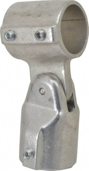 Hollaender - 1-1/4" Pipe, Adjustable Elbow Assembly, Aluminum Alloy Elbow Pipe Rail Fitting - Bright Finish - Caliber Tooling