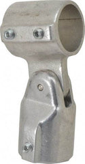 Hollaender - 1-1/4" Pipe, Adjustable Elbow Assembly, Aluminum Alloy Elbow Pipe Rail Fitting - Bright Finish - Caliber Tooling