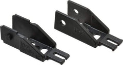 Igus - 1.02 Inch Outside Width x 0.94 Inch Outside Height, Cable and Hose Carrier Steel Zipper Mounting Bracket Set - 1-1/2 Inch Bend Radius, 0.59 Inch Inside Width x 0.67 Inch Inside Height - Caliber Tooling