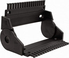 Igus - 7.68 Inch Outside Width x 2.52 Inch Outside Height, Cable and Hose Carrier Plastic Open Mounting Bracket Set - 3.94 Inch Bend Radius, 6.89 Inch Inside Width x 1.77 Inch Inside Height - Caliber Tooling