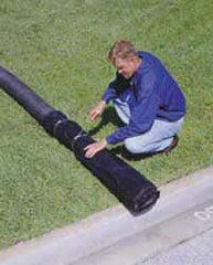 UltraTech - 16 Inch Diameter Pipe Sock - For Use with Oil and Sediment, Helps Comply with NPDES and 40 CFR 122.26 - Caliber Tooling