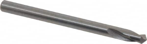 Magafor - 4mm Body Diam, 120°, 2" OAL, Solid Carbide Spotting Drill - Caliber Tooling