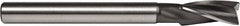 Union Butterfield - 9/32" Diam, 17/64" Shank, Diam, 3 Flutes, Straight Shank, Interchangeable Pilot Counterbore - 3-13/16" OAL, 3/4" Flute Length, Bright Finish, High Speed Steel - Caliber Tooling