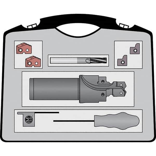 Allied Machine and Engineering - 3/4-16, Tube Dash 8, Indexable Porting Tool - Caliber Tooling