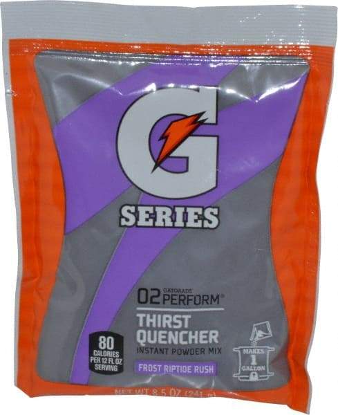 Gatorade - 8.5 oz Pack Riptide Rush Activity Drink - Powdered, Yields 1 Gal - Caliber Tooling