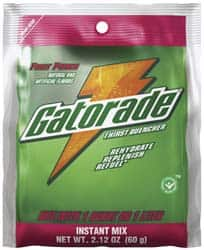 Gatorade - 2.12 oz Pack Fruit Punch Activity Drink - Powdered, Yields 1 Qt - Caliber Tooling