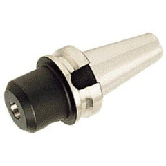 Iscar - BT50 Taper Shank 1-1/2" Hole End Mill Holder/Adapter - 3-5/32" Nose Diam, 4-1/2" Projection, Through-Spindle Coolant - Exact Industrial Supply