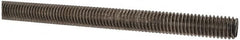 Made in USA - 7/16-14 UNC (Coarse), 3' Long, Stainless Steel Threaded Rod - Right Hand Thread - Caliber Tooling