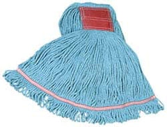 Rubbermaid - 5" Red Head Band, Large Blended Fiber Loop End Mop Head - 4 Ply, Use for General Purpose - Caliber Tooling