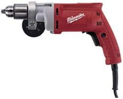 Milwaukee Tool - 1/2" Keyed Chuck, 850 RPM, Electric Drill - 8 Amps - Caliber Tooling