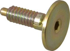 Gibraltar - 1/4-20, 0.4" Thread Length, 0.123" Max Plunger Diam, 1 Lb Init to 4 Lb Final End Force, Locking Knob Handle Plunger - Countersunk Knob, 1/8" Plunger Projection - Caliber Tooling