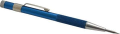 Made in USA - 5-1/2" OAL Nonretractable Pocket Scriber - Aluminum with Hardened Steel Point - Caliber Tooling