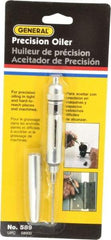 General - Spout, Precision-Needle Oiler - 2-1/4" Long Needle, Aluminum Body - Caliber Tooling