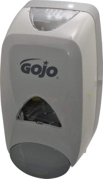 GOJO - 1250 mL Foam Hand Soap Dispenser - ABS Plastic, Hanging, Gray - Caliber Tooling