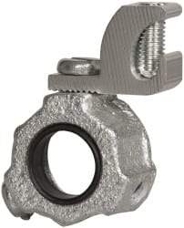 Cooper Crouse-Hinds - 1/2" Trade, Malleable Iron Threaded Rigid/Intermediate (IMC) Conduit Bushing - Partially Insulated - Caliber Tooling