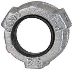 Cooper Crouse-Hinds - 3/4" Trade, Malleable Iron Threaded Rigid/Intermediate (IMC) Conduit Bushing - Partially Insulated - Caliber Tooling