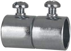 Cooper Crouse-Hinds - 1/2" Trade, Steel Set Screw EMT Conduit Coupling - Noninsulated - Caliber Tooling