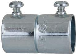 Cooper Crouse-Hinds - 3/4" Trade, Steel Set Screw EMT Conduit Coupling - Noninsulated - Caliber Tooling