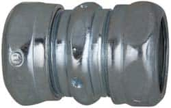 Cooper Crouse-Hinds - 3/4" Trade, Steel Compression EMT Conduit Coupling - Noninsulated - Caliber Tooling