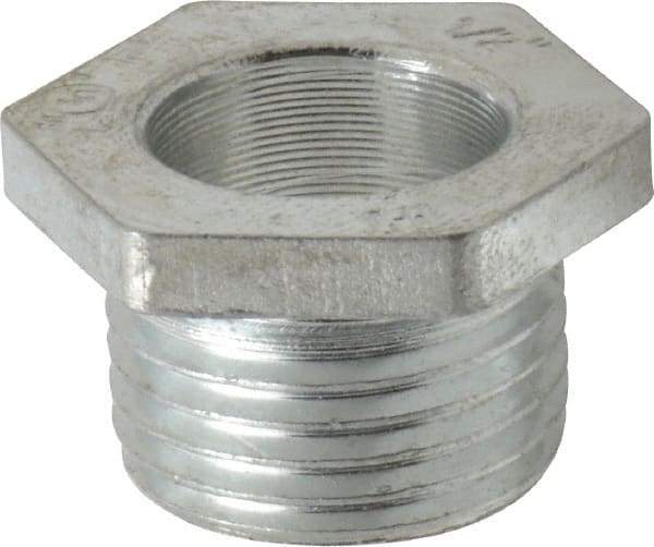 Cooper Crouse-Hinds - 1/2" Trade, Malleable Iron Threaded Rigid/Intermediate (IMC) Conduit Nipple - Noninsulated - Caliber Tooling