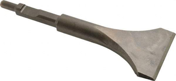 Universal Tool - 3" Head Width, 7-1/2" OAL, 1/2" Shank Diam, Cold Chisel - 1/2 Inch Shank Diameter - Caliber Tooling