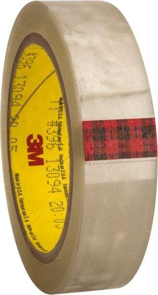 3M - 36 Yds. x 1", Clear Polyester Film Tape - 396 Series, 4.1 mil Thick, 43 Lb./Inch Tensile Strength - Caliber Tooling