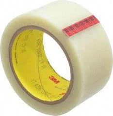 3M - 36 Yds. x 2", Clear Polyester Film Tape - 396 Series, 4.1 mil Thick, 43 Lb./Inch Tensile Strength - Caliber Tooling