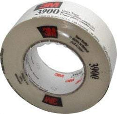 3M - 2" x 55m White Duct Tape - 8.1 mil, Rubber Adhesive, Polyethylene Film Backing, 32 Lb/ln Tensile Strength, 200°F Max, Series 3900 - Caliber Tooling