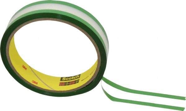 3M - 36 Yds. x 3/4", Green Polyester Film Tape - 685 Series, 1.7 mil Thick, 19 Lb./Inch Tensile Strength - Caliber Tooling