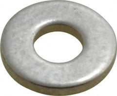 Value Collection - #6 Screw, Grade 2 Steel SAE Flat Washer - 5/32" ID x 3/8" OD, 0.065" Thick, Plain Finish - Caliber Tooling