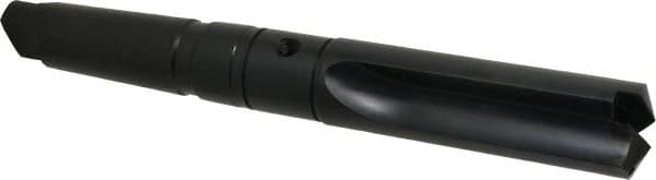 Allied Machine and Engineering - Series 4, 1-29/32 to 2-9/16" Diam, 5MT Taper Shank, Straight Flute Spade Drill - 5-1/8" Max Depth, 8-5/8" Body Length, 14-5/16" OAL, Short Length, Through Coolant - Caliber Tooling