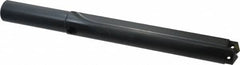 Allied Machine and Engineering - Series 3, 1-13/32 to 1-7/8" Diam, 1-1/4" Diam Straight Shank, Straight Flute Spade Drill - 8-1/4" Max Depth, 9-11/16" Body Length, 13-1/2" OAL, Standard Length, Through Coolant - Caliber Tooling