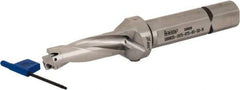 Iscar - 1.88" Max Drill Depth, 3xD, 5/8" Diam, Indexable Insert Drill - 2 Inserts, 3/4" Shank Diam, Straight Shank - Caliber Tooling