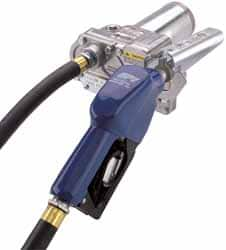 GPI - 15 GPM, 3/4" Hose Diam, Pump - 1" Inlet, 3/4" Outlet, 12 VDC, 12' Hose Length, 1/5 hp - Caliber Tooling