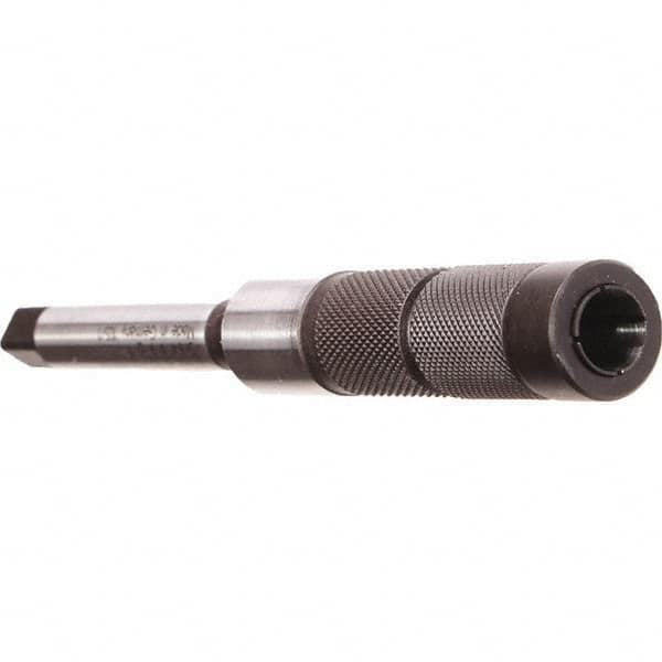 Emuge - M2 to M4mm Tap, 5.1181 Inch Overall Length, 0.2402 Inch Max Diameter, Tap Extension - 3mm Tap Shank Diameter, 21mm Tap Depth - Caliber Tooling