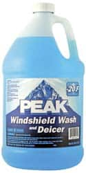 Peak - Water-Based Solution Windshield Washer Fluid - 1 Gal Bottle - Caliber Tooling