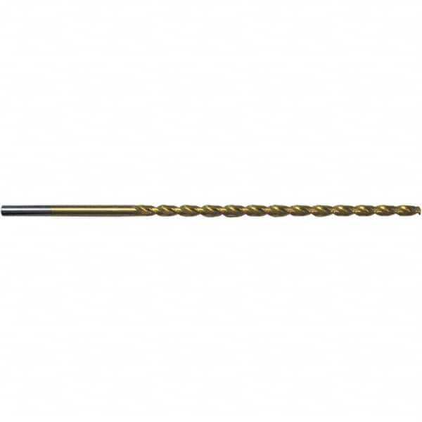 Guhring - 1/8" 2-Flute High Speed Steel Extra Length Drill Bit - Caliber Tooling