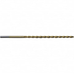 Guhring - 1/8" 2-Flute High Speed Steel Extra Length Drill Bit - Caliber Tooling