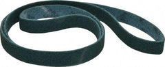 3M - 1" Wide x 64" OAL, Aluminum Oxide Abrasive Belt - Aluminum Oxide, Very Fine, Nonwoven, Series SC-BL - Caliber Tooling