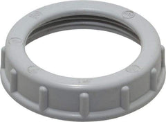 Cooper Crouse-Hinds - 1-1/2" Trade, Plastic Threaded Rigid/Intermediate (IMC) Conduit Bushing - Insulated - Caliber Tooling