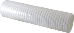 Parker - 2-1/2" OD, 1µ, Polyolefin Thermal Bonded Cartridge Filter - 10" Long - Caliber Tooling